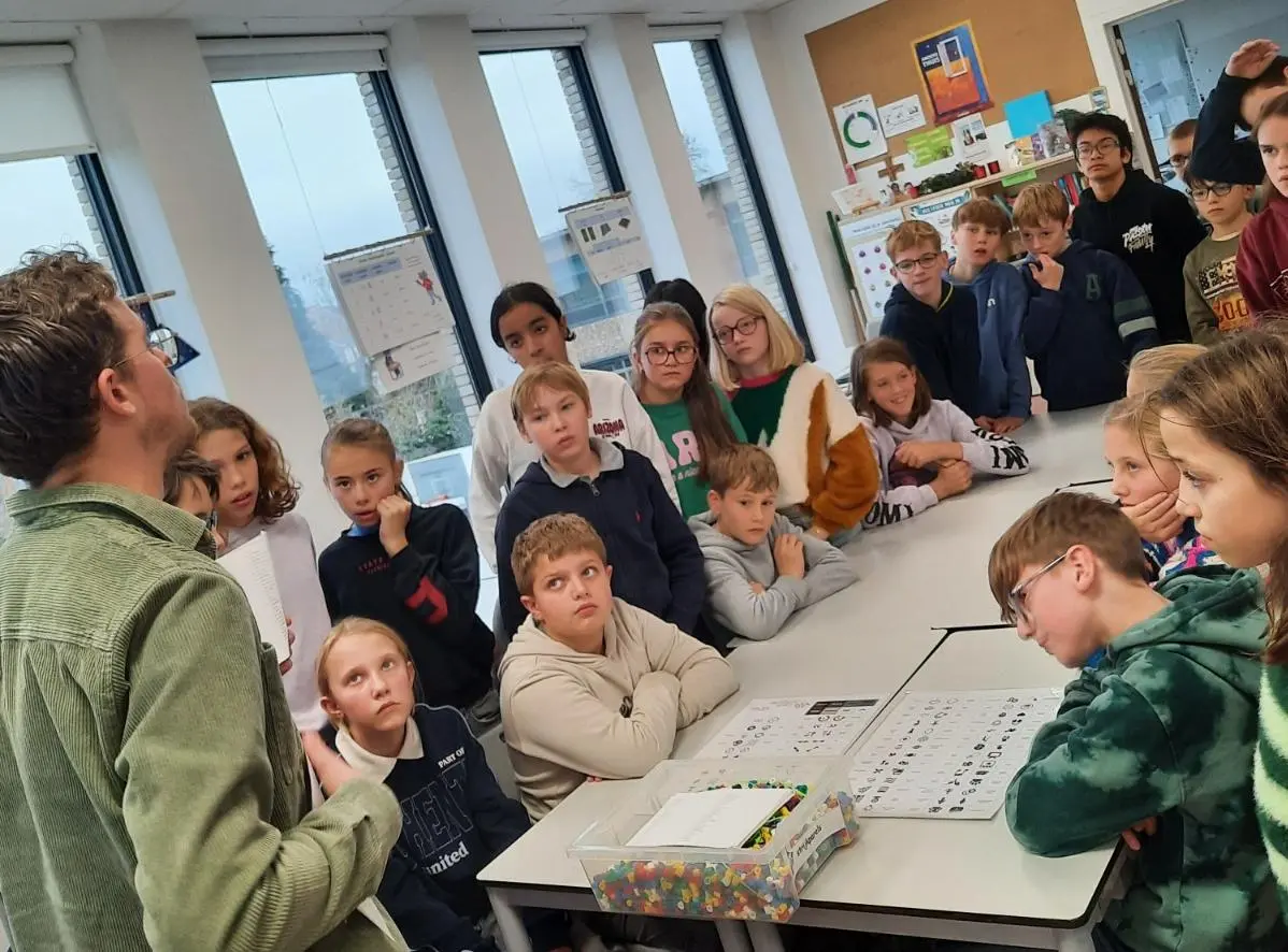 In de klas